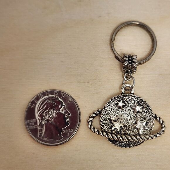Planet Keychain Keyring - Picture 2 of 5